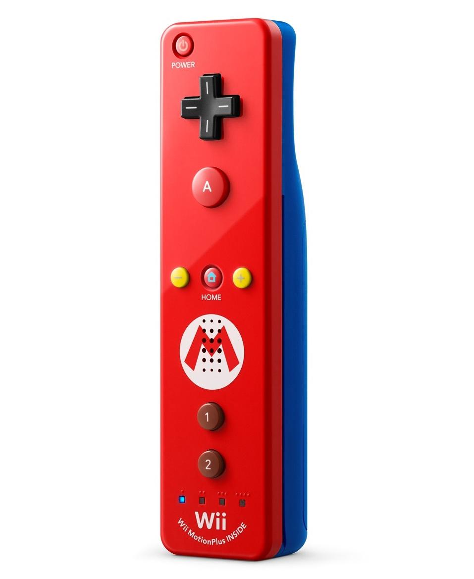 Remote Controller Motion Plus Rood Mario Editie Nintendo