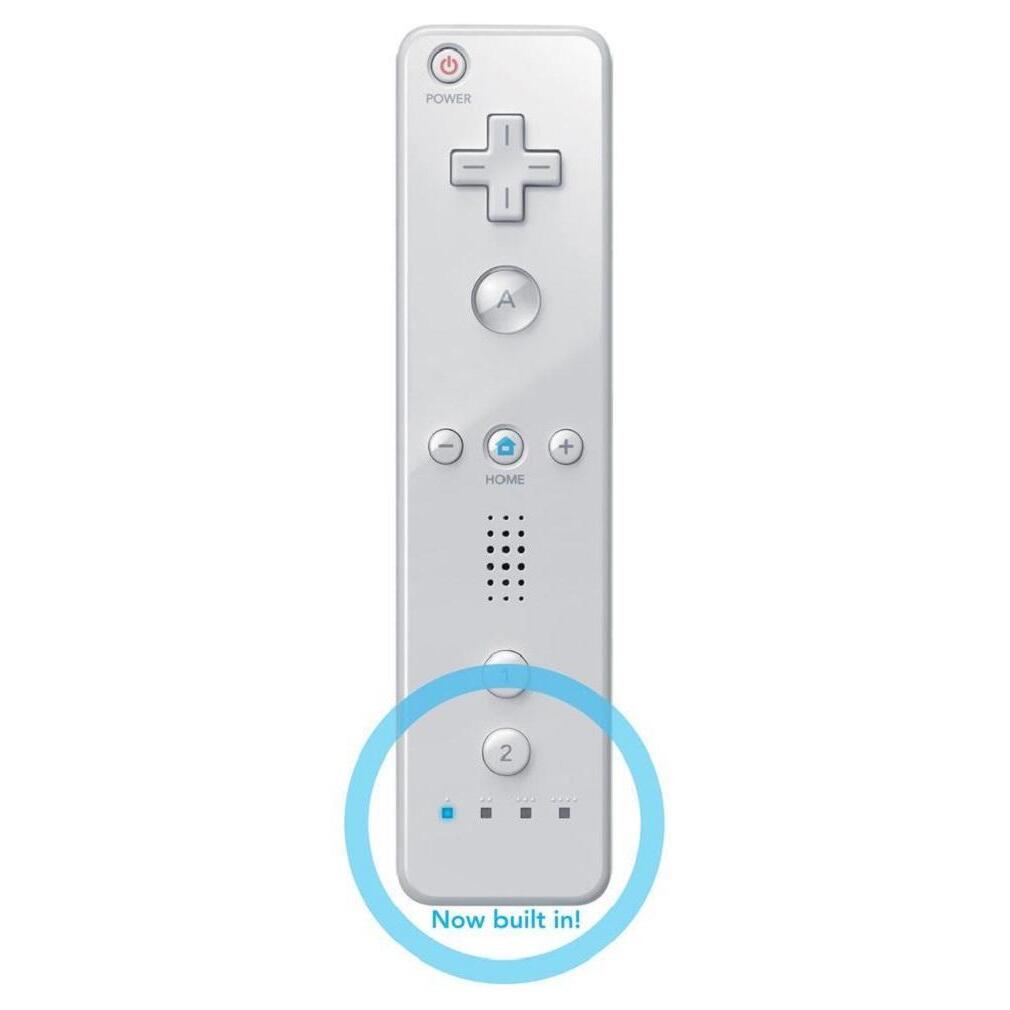 Controller Wii Motion Plus Wit Third Party NIEUW Wii