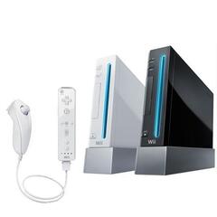 Wii Bundel: Eerste Model + 1x Nintendo Controller + 1x Nunchuk