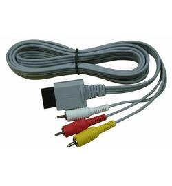 Kabelset: Alle Wii Kabels - Stroomadapter, TV Kabel & Sensorbalk!