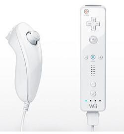 Wii Bundel: Eerste Model + 1x Nintendo Controller + 1x Nunchuk