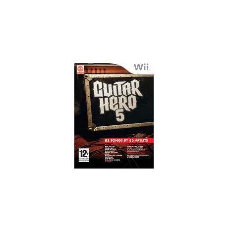 Guitar hero store 5 wii