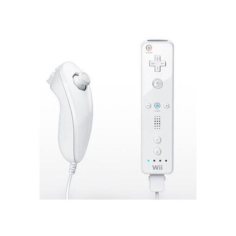 Gelijkwaardig ik luister naar muziek Ontspannend Wii Bundel: Eerste Model + 2x Nintendo Controller + 2x Nintendo Nunchuk (Wii)  kopen - €90