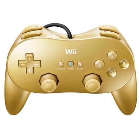 Wii Classic Controller Pro Goud - Nintendo
