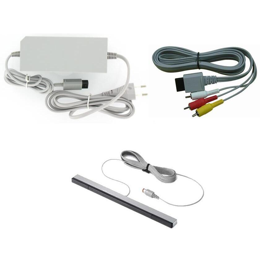 Beperkingen smog Op de loer liggen Kabelset compleet: Voeding, TV & Sensorbalk! (Wii) kopen - €16.99